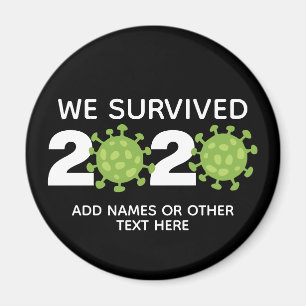 Funny Virus - We Survived 2020 with One Photo Magnet