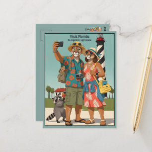 Funny Visit Florida Postcard