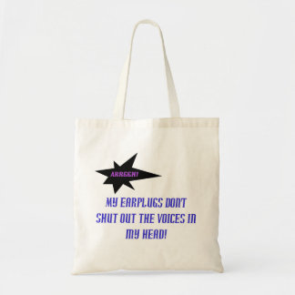 Funny "Voices in My Head" Tote