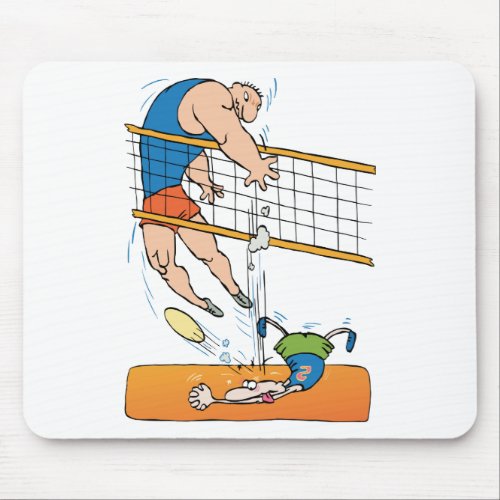 Funny Volleyball Gift Mouse Pad