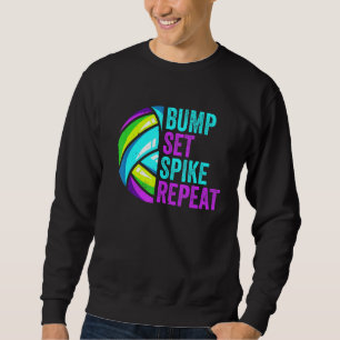 Funny Volleyball Lover Graphic For Women And Men V Sweatshirt
