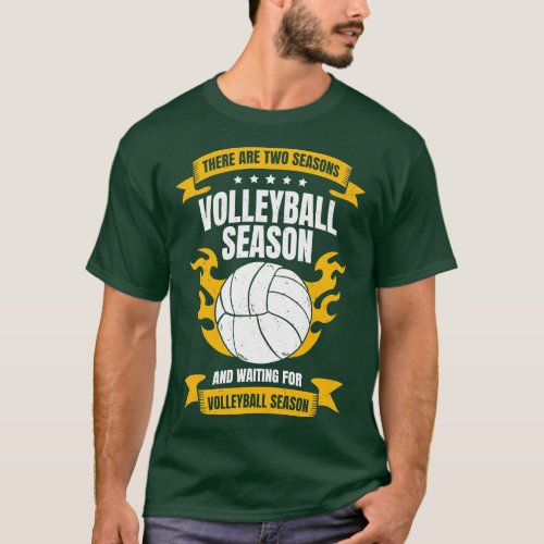 Funny Volleyball Player Season Coach Gift T_Shirt