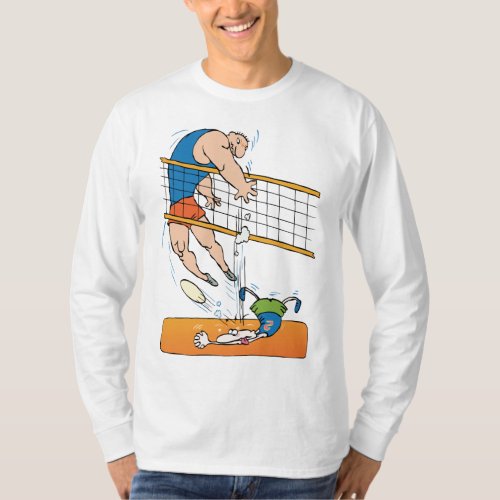 Funny Volleyball T_Shirt
