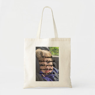 Funny Vomit Tote Bag