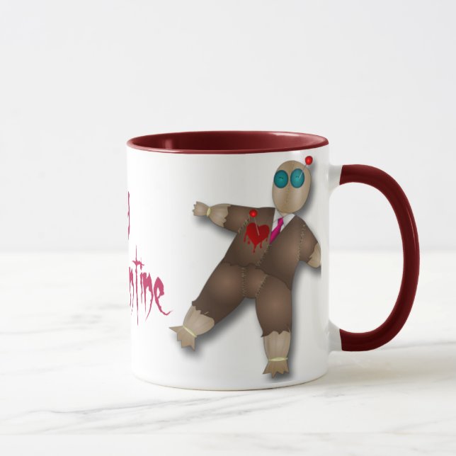 Funny Voodoo Love Valentine Mug (Right)
