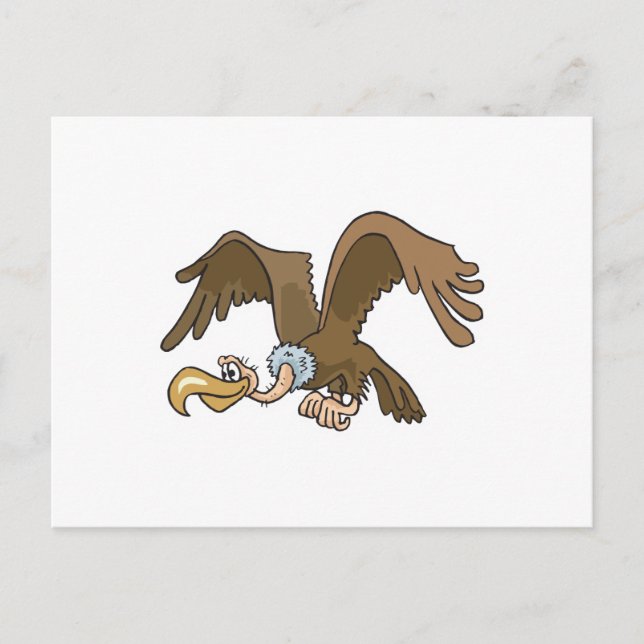 funny vulture postcard (Front)