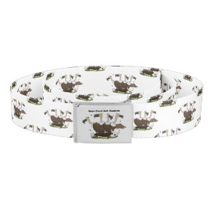 Funny vultures humour cartoon belt