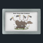 Funny vultures humour cartoon belt buckle<br><div class="desc">These funny vultures are waiting for a meal. Drawn in silly cartoon style.</div>