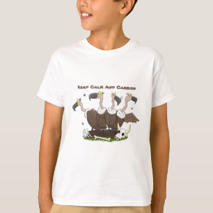 Funny vultures humour cartoon T-Shirt