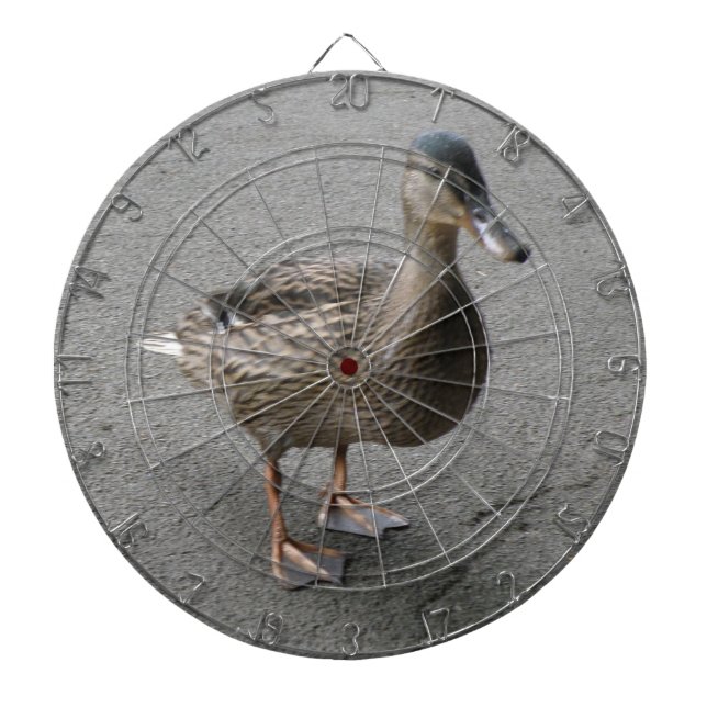 Funny Waddling Duck Dart Board (Front)