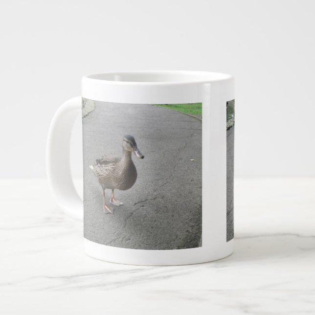 Funny Waddling Duck Mug (Front Left)