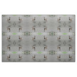 Funny Waddling Duck Patterned Animal Fabric