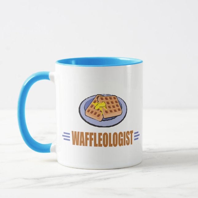 Funny Waffle Mug (Left)