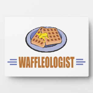 Funny Waffle Plaque
