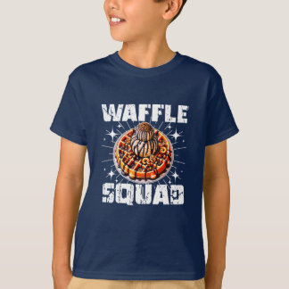 funny waffle squad design for fans T-Shirt