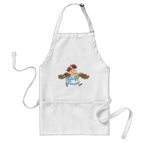 Funny Waitress Adult Apron