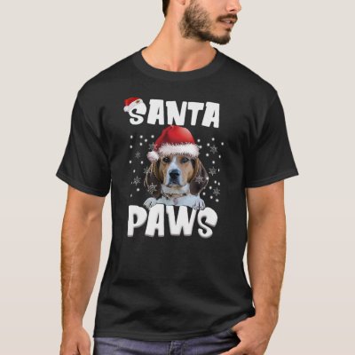 Funny Walker Coonhound Christmas Lights Tree Dog L T-Shirt