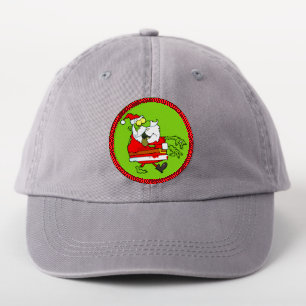 Funny Walking Zombie Santa Claus Christmas Patch