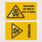 Funny Warning Sign Thunder_Cove (Front & Back)