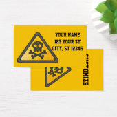 Funny Warning Sign Thunder_Cove (Desk)