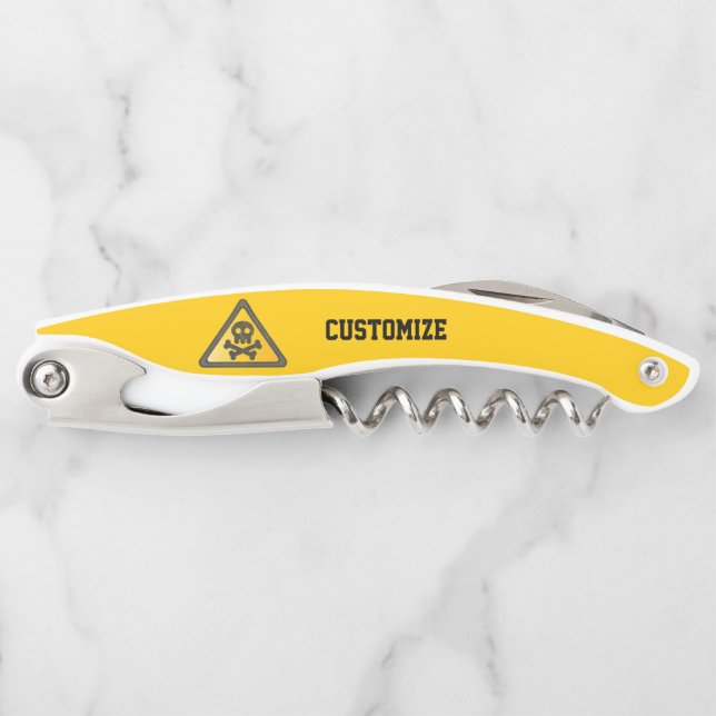 Funny Warning SignThunder_Cove Waiter's Corkscrew (Front)