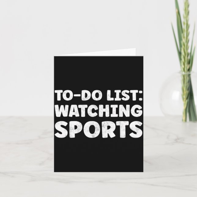 Funny Watching Srts Lover Quotes Srts Online  Card (Front)