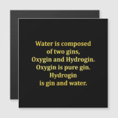 Funny Water and Gin Joke (Front/Back)