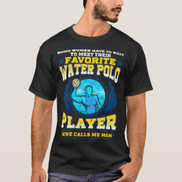 Funny Water Polo Sports Player Mom Classic T-Shirt