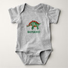 Funny Watercolor Dinosaur Personalized 