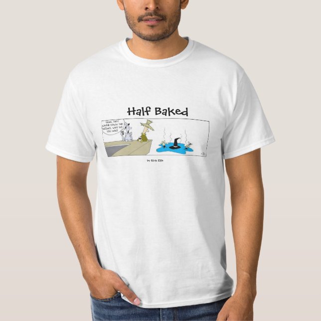 Funny Watered Down Drinks at the Bar T-Shirt (Front)