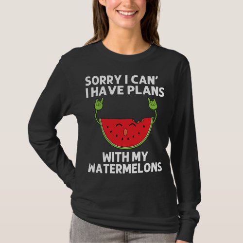 Funny Watermelon Designs For Men Women Summer Frui T_Shirt