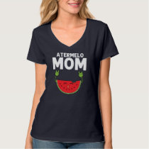 Funny Watermelon Designs For Mom Women Summer Frui T-Shirt