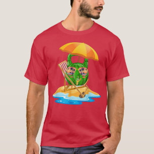 Funny Watermelon Kettlebell Powerlifting Workout L T-Shirt