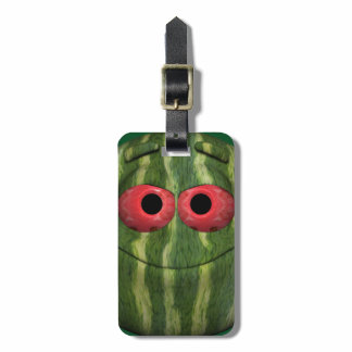 Funny Watermelon Luggage Tag