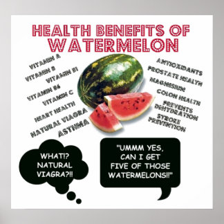 Watermelon as natural viagra