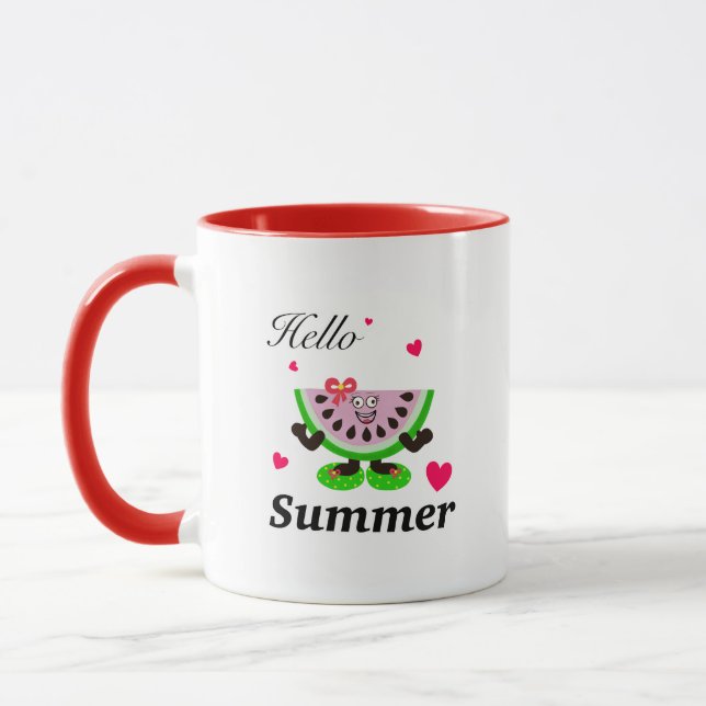 Funny watermelon mug (Left)
