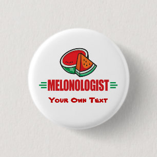 Funny Watermelon Pinback Button