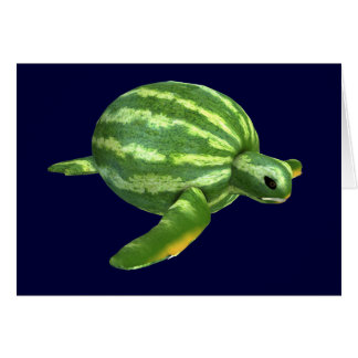 Funny Watermelon Seaturtle