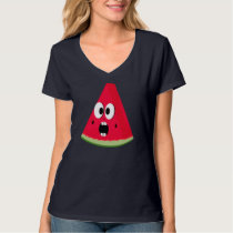 Funny Watermelon Tropical Fruits Summer Camp Lover T-Shirt