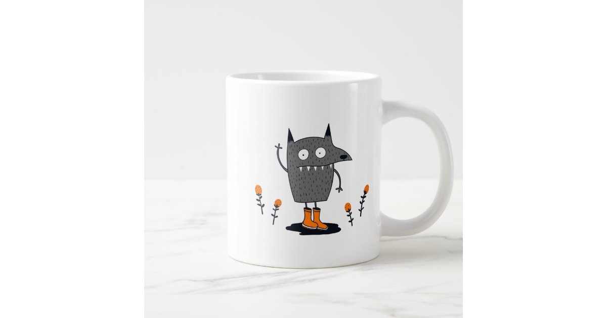 Skull Pattern Black and Cream Personalized Espresso Cup, Zazzle in 2023