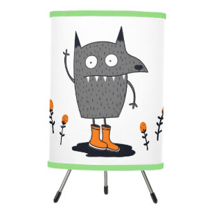 Funny Waving Monster Tripod Lamp
