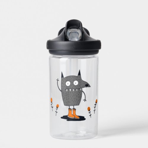 Funny Waving Monster Water Bottle