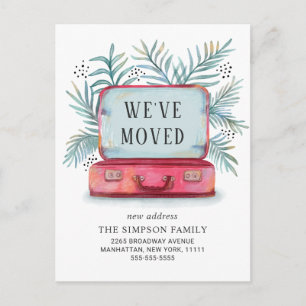Funny We have Moved Moving Announcement Postcard