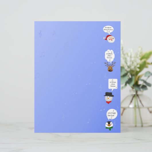 Funny We Wish You a Merry Christmas (Standing Front)