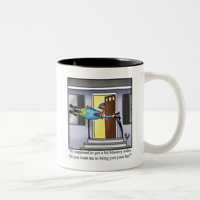 Funny Weather Humor Mug Gift (Right)