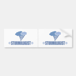 Funny Weather, Storm Bumper Sticker