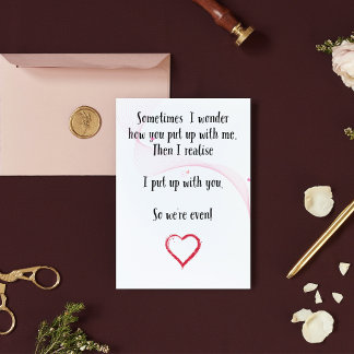 Funny Wedding Anniversary Card - Birthday Cards