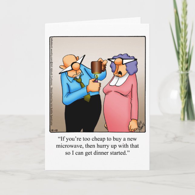 Funny Wedding Anniversary Card For Him (Front)