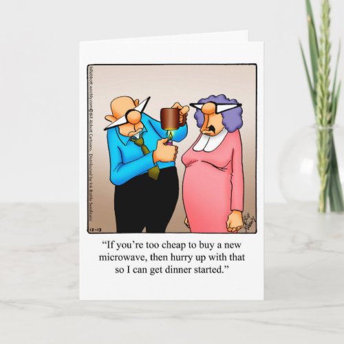 Funny Wedding Anniversary Card For Him