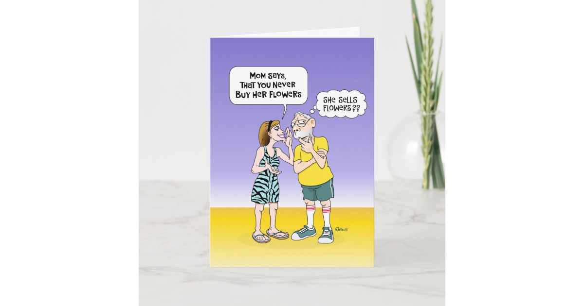 Funny Wedding Anniversary Card For Mom Zazzle 9838